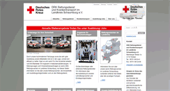 Desktop Screenshot of drk-rd-shg.de